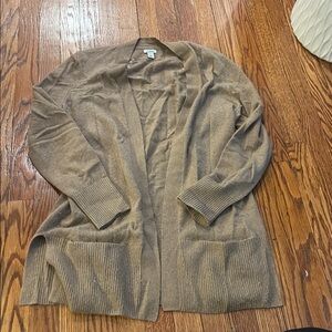 L.L. Bean Tan Knit Sweater